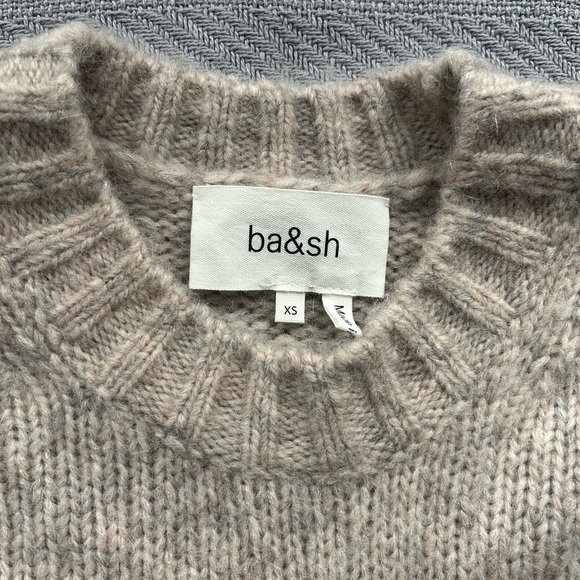 ba&sh Bosco Stripe Crewneck Sweater XS women - Picture 2 of 4